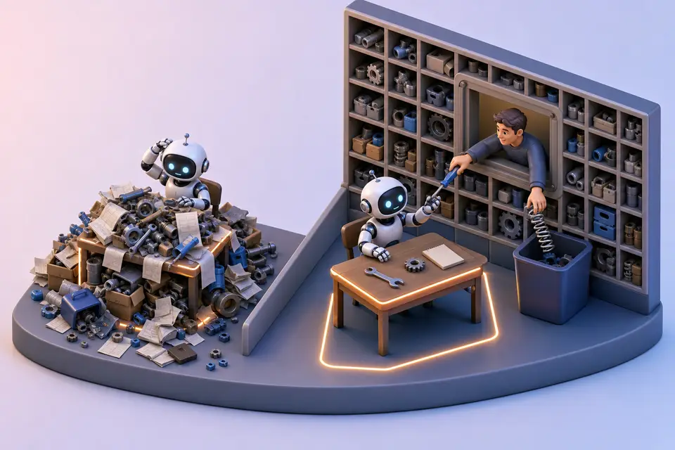 Illustration of how Context engineering works