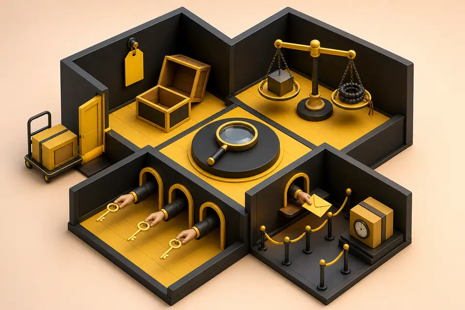 Illustration of JavaScript puzzles